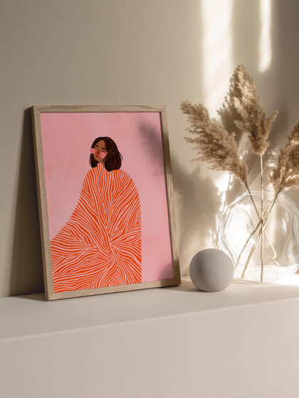 Westwing Póster The Woman With The Swirls