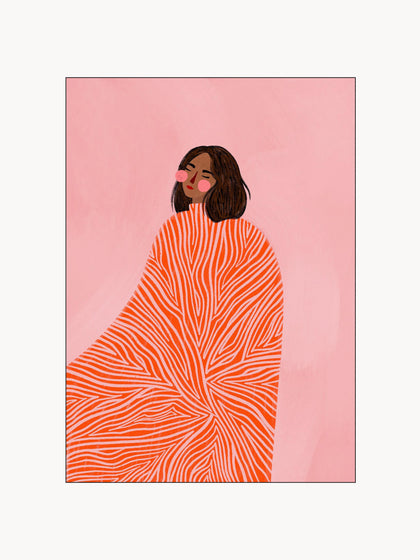 Westwing Póster The Woman With The Swirls