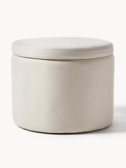 Westwing Puf Alida con espacio de almacenamiento