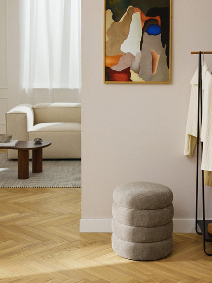 Westwing Puf Con Espacio De Almacenamiento Alto