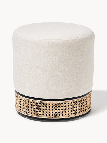 Westwing Puf con tejido vienés Mara