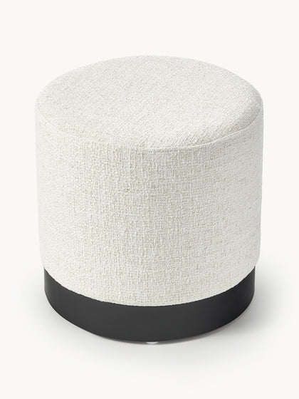 Westwing Puf De Tejido Bouclé Orchid