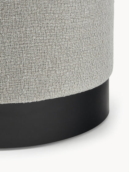 Westwing Puf De Tejido Bouclé Orchid