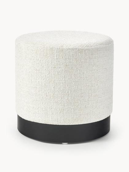 Westwing Puf De Tejido Bouclé Orchid