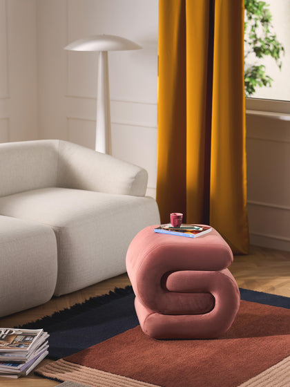 Westwing Puf De Terciopelo Merle