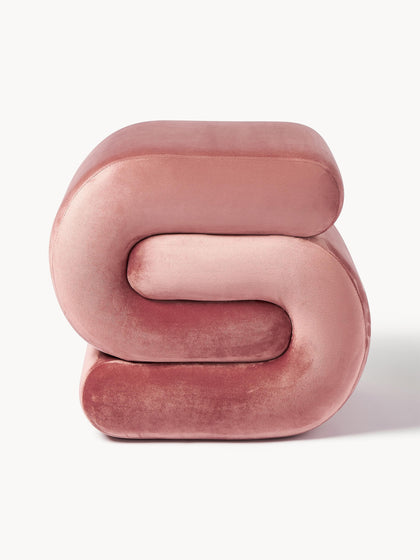 Westwing Puf De Terciopelo Merle