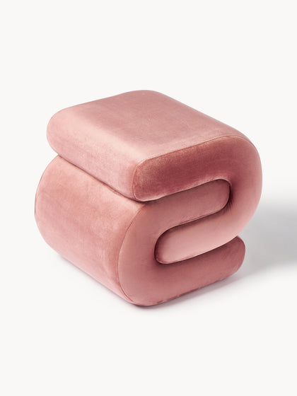 Westwing Puf De Terciopelo Merle