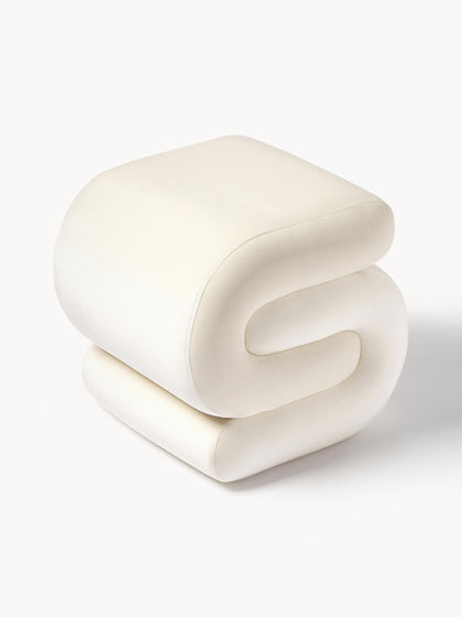 Westwing Puf De Terciopelo Merle