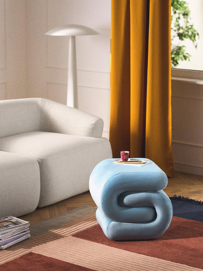 Westwing Puf De Terciopelo Merle