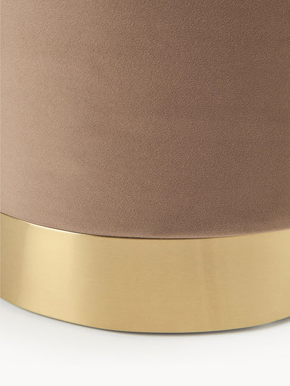 Westwing Puf De Terciopelo Orchid