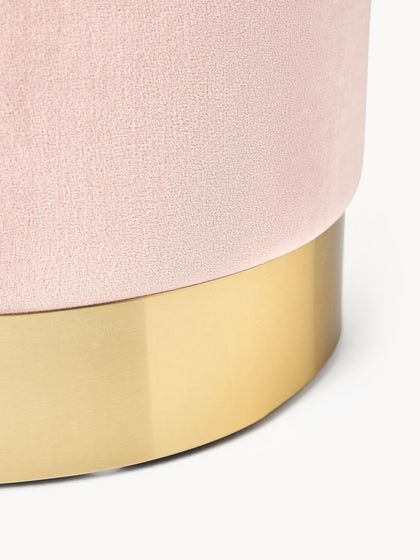 Westwing Puf De Terciopelo Orchid