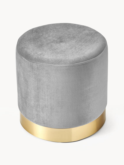 Westwing Puf De Terciopelo Orchid