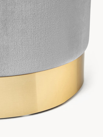 Westwing Puf De Terciopelo Orchid