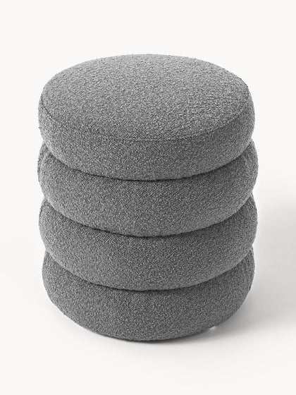 Westwing Puf En Tejido Bouclé Alto