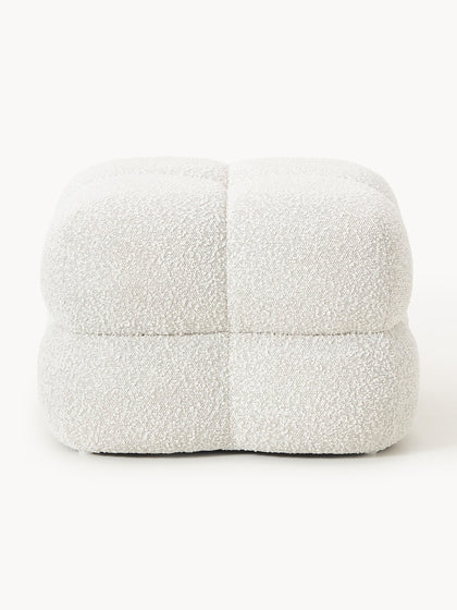 Westwing Puf En Tejido Bouclé Ellie