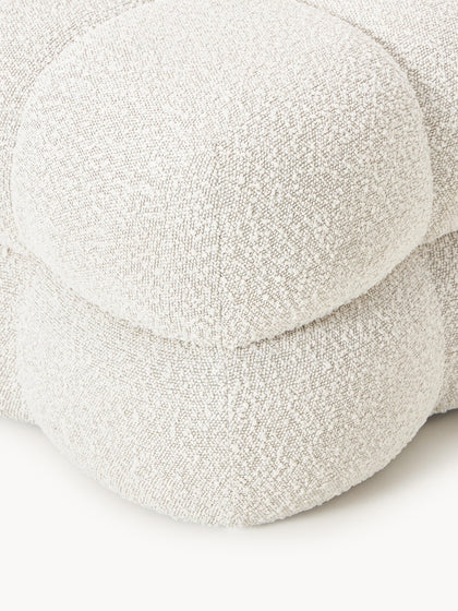 Westwing Puf En Tejido Bouclé Ellie
