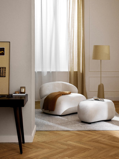 Westwing Puf Reposapiés Alba