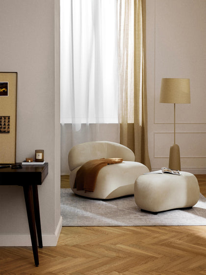 Westwing Puf Reposapiés Alba