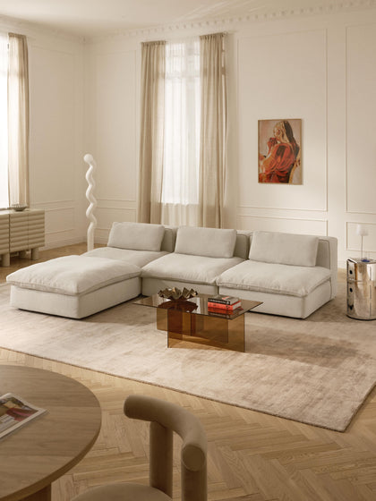 Westwing Puf Reposapiés Felix