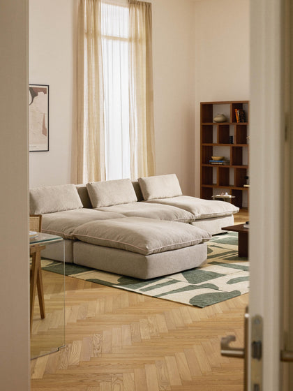 Westwing Puf Reposapiés Felix