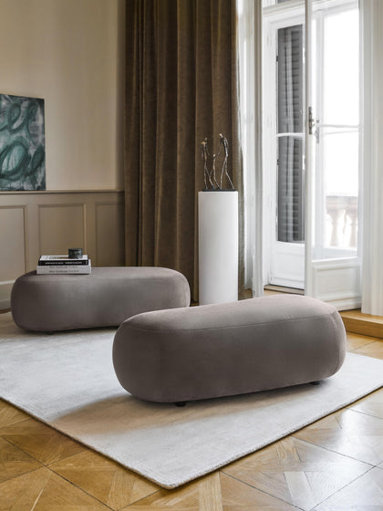 Westwing Puf Reposapiés Grande Alba