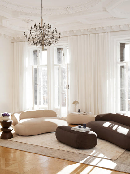 Westwing Puf Reposapiés Grande Alba