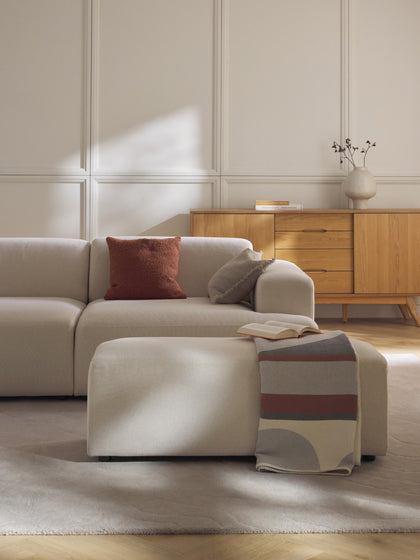 Westwing Puf Reposapiés Grande Melva 116 X 42 Cm