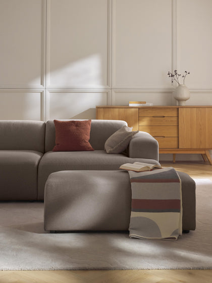 Westwing Puf Reposapiés Grande Melva 116 X 42 Cm