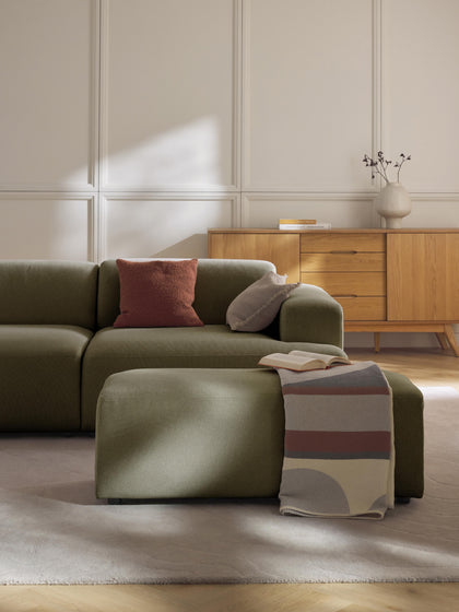 Westwing Puf Reposapiés Grande Melva 116 X 42 Cm