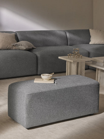 Westwing Puf Reposapiés Grande Melva 116 X 42 Cm