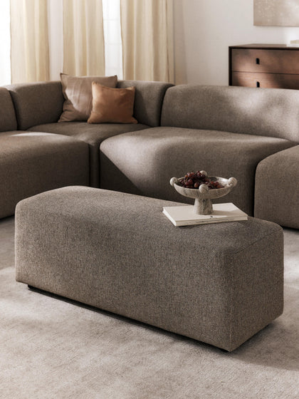 Westwing Puf Reposapiés Grande Melva 116 X 42 Cm