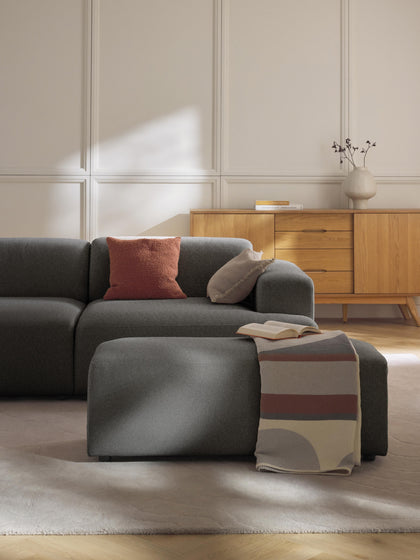 Westwing Puf Reposapiés Grande Melva 116 X 42 Cm