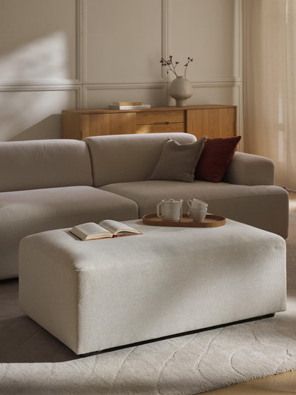 Westwing Puf Reposapiés Grande Melva 116 X 72 Cm