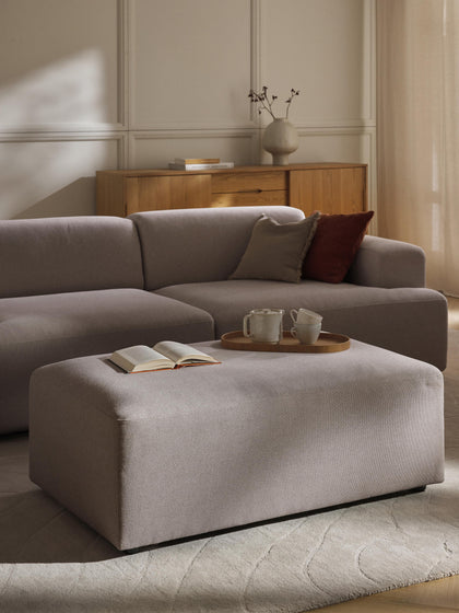 Westwing Puf Reposapiés Grande Melva 116 X 72 Cm