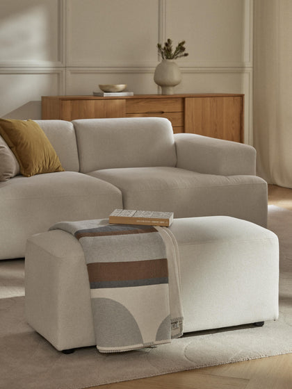 Westwing Puf Reposapiés Melva 99 X 42 Cm