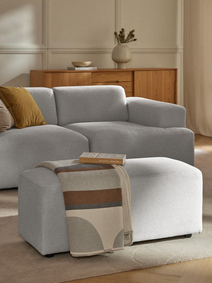 Westwing Puf Reposapiés Melva 99 X 42 Cm