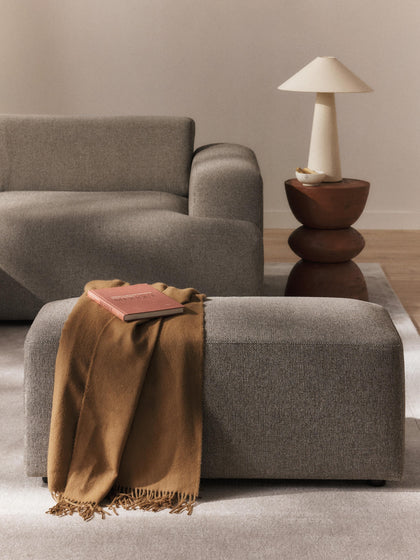 Westwing Puf Reposapiés Melva 99 X 42 Cm