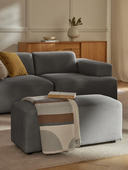 Westwing Puf Reposapiés Melva 99 X 42 Cm