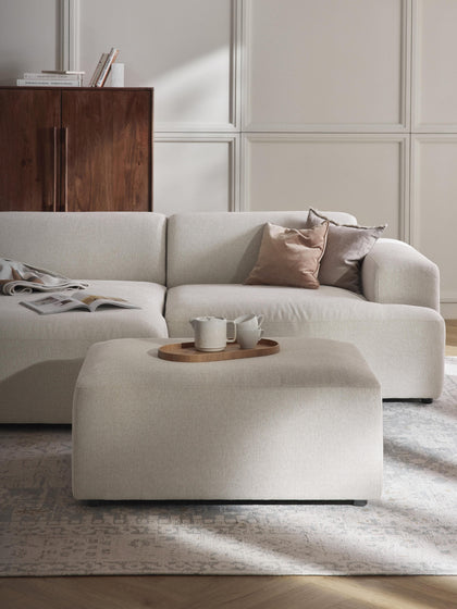 Westwing Puf Reposapiés Melva 99 X 72 Cm