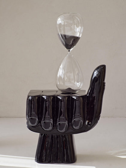 Westwing Reloj De Arena De Vidrio Ball 90 Min