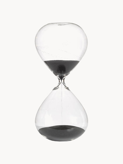 Westwing Reloj de arena de vidrio Ball 90 min
