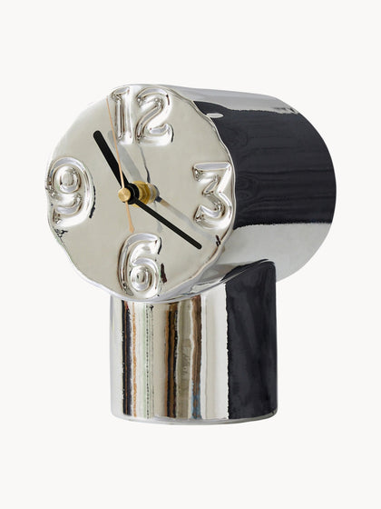 Westwing Reloj De Mesa Artesanal Retro