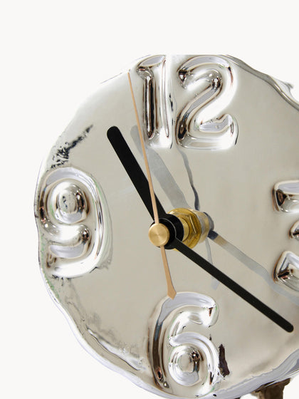 Westwing Reloj De Mesa Artesanal Retro