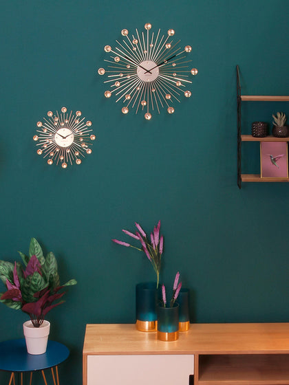Westwing Reloj De Pared Sunburst