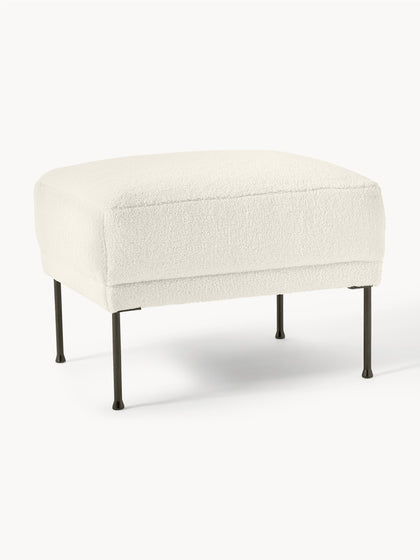 Westwing Reposapiés puf de borreguillo Fluente