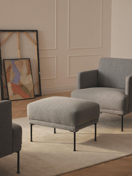 Westwing Reposapiés Puf Fluente