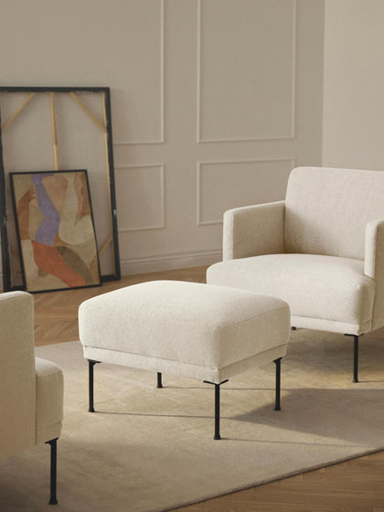 Westwing Reposapiés Puf Fluente