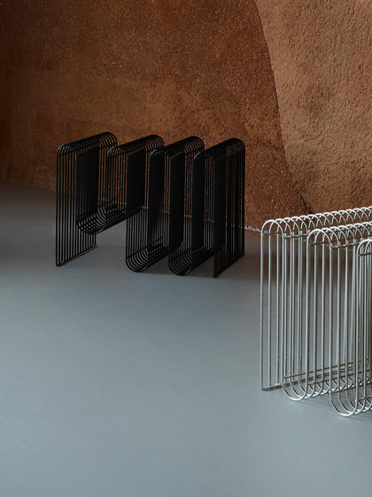 Westwing Revistero De Metal Curva