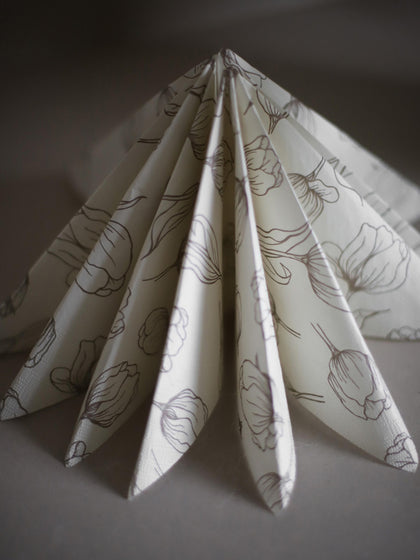 Westwing Servilletas Tulipa 20 Uds