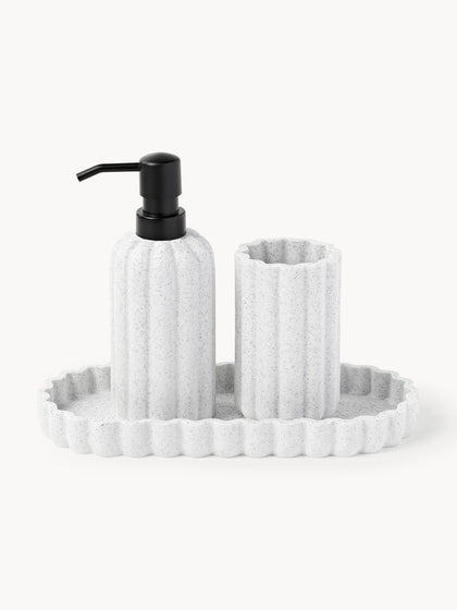 Westwing Set de accesorios de baño Giselle 3 pzas